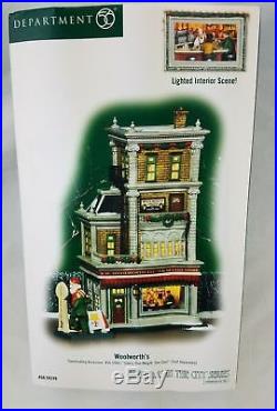 Department 56 Christmas In the City Woolworth Retired Rare