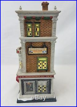Department 56 Christmas In the City Woolworth Retired Rare