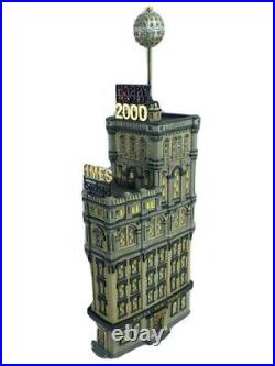 Department 56 Christmas The Times Square Tower New York Special Edition