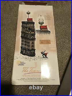 Department 56 Christmas The Times Square Tower New York Special Edition