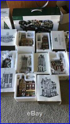 Department 56 Christmas Xmas in the City Collectables. Extra large lot. Dept. 56