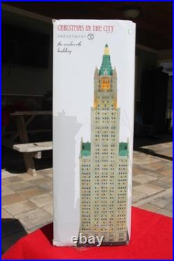 Department 56 Christmas in The City Collection The Woolworth Building