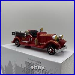 Department 56 Christmas in The City Engine Company & No 31 Firehouse & Truck New