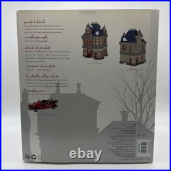 Department 56 Christmas in The City Engine Company & No 31 Firehouse & Truck New