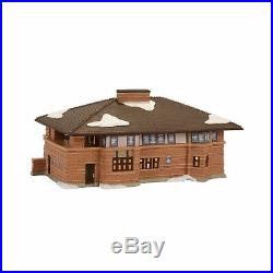 Department 56 Christmas in The City Frank Lloyd Wright Heurtley House Village