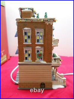 Department 56 Christmas in The City Parkside Holiday Brownstone #5658937 boxed