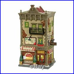 Department 56 Christmas in The City Sal's Pizza and Pasta Village Lit Building