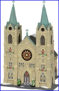 Department 56 Christmas in The City St. Thomas Cathedral 6003054 Rare New