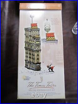 Department 56 Christmas in The City The Times Square Tower 2000 Special Edition