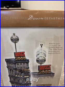 Department 56 Christmas in The City The Times Tower 2000 Special Edition
