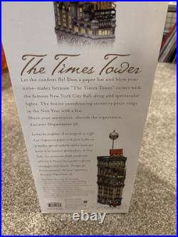 Department 56 Christmas in The City The Times Tower 2000 Special Edition