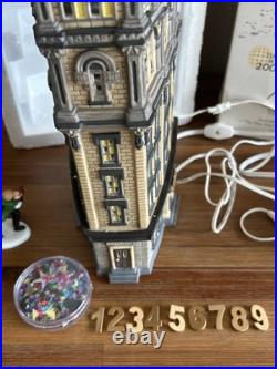 Department 56 Christmas in The City The Times Tower 2000 Special Edition Working