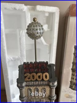 Department 56 Christmas in The City The Times Tower 2000 Special Edition Working