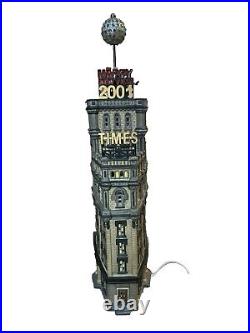 Department 56 Christmas in The City The Times Tower 2001 Special Edition