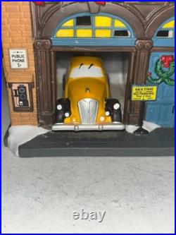 Department 56 Christmas in The City Village Checker City Cab Company 4044789