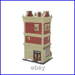Department 56 Christmas in The City Village Uptown Chess Club Lit Building, 8