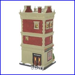 Department 56 Christmas in The City Village Uptown Chess Club Lit Building, 8