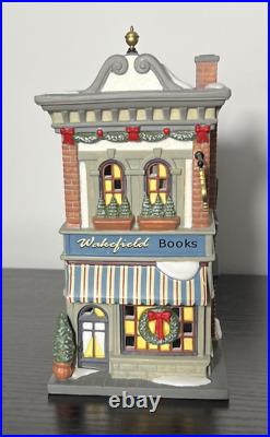 Department 56 Christmas in The City Wakefield Books Rare Retired 2013