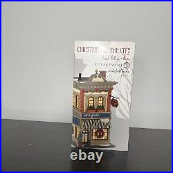 Department 56 Christmas in The City Wakefield Books Rare Retired 2013