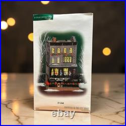 Department 56 Christmas in the City 21 Club RARE Brand New In Box