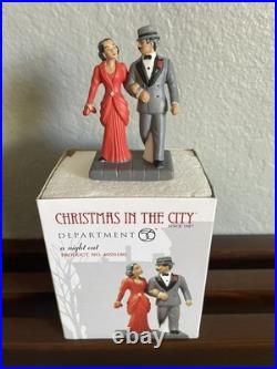 Department 56 Christmas in the City A Night Out! HTF! Rare! New