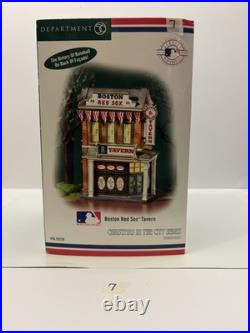 Department 56 Christmas in the City Boston Red Sox Tavern