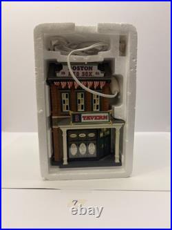 Department 56 Christmas in the City Boston Red Sox Tavern