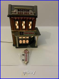 Department 56 Christmas in the City Boston Red Sox Tavern