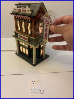 Department 56 Christmas in the City Boston Red Sox Tavern