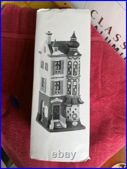 Department 56 Christmas in the City Cafe Caprice Porcelain Hand Painted Village