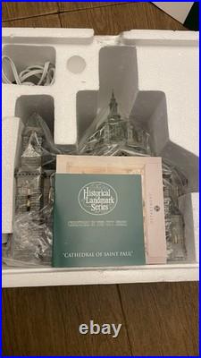 Department 56 Christmas in the City Cathedral of Saint Paul (Patina Dome)