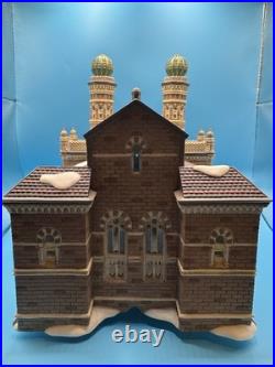 Department 56 Christmas in the City Central Synagogue Lit Boxed 1990s