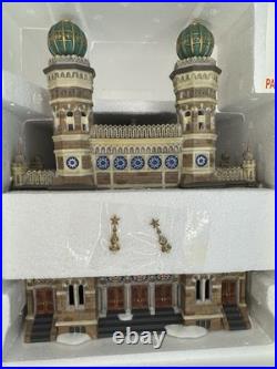 Department 56 Christmas in the City Central Synagogue Lit Boxed 1990s