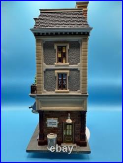 Department 56 Christmas in the City Chez Monet Illuminated Building 2002 Boxed