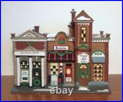 Department 56 Christmas in the City Collection, Lot of 12, Pristine Condition