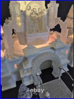 Department 56 Christmas in the City Crystal Ice Palace Rare Working Read