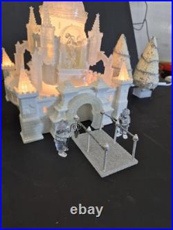 Department 56 Christmas in the City Crystal Ice Palace Rare Working Read