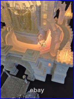 Department 56 Christmas in the City Crystal Ice Palace Rare Working Read