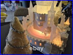 Department 56 Christmas in the City Crystal Ice Palace Rare Working Read