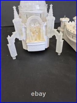 Department 56 Christmas in the City Crystal Ice Palace Rare Working Read