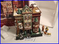 Department 56. Christmas in the City EAST VILLAGE ROW HOUSES 59266 DAMAGED