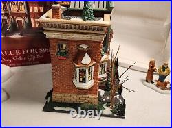 Department 56. Christmas in the City EAST VILLAGE ROW HOUSES 59266 DAMAGED