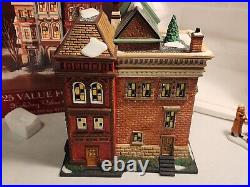 Department 56. Christmas in the City EAST VILLAGE ROW HOUSES 59266 DAMAGED