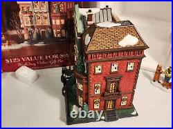 Department 56. Christmas in the City EAST VILLAGE ROW HOUSES 59266 DAMAGED