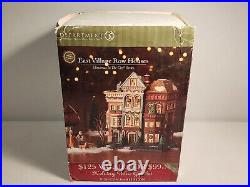 Department 56. Christmas in the City EAST VILLAGE ROW HOUSES 59266 DAMAGED