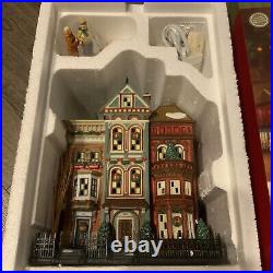 Department 56. Christmas in the City. EAST VILLAGE ROW HOUSES. MINT
