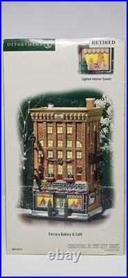 Department 56 Christmas in the City Ferrara Bakery & Café 56.59272