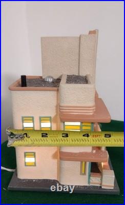 Department 56 Christmas in the City Flamingo Club Art Deco Style