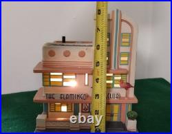 Department 56 Christmas in the City Flamingo Club Art Deco Style