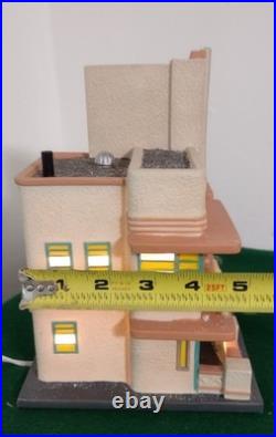 Department 56 Christmas in the City Flamingo Club Art Deco Style